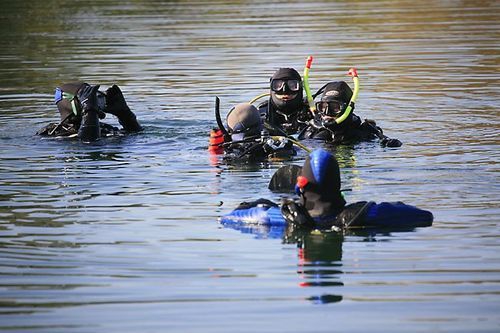 Дайвинг в Спас-Каменке