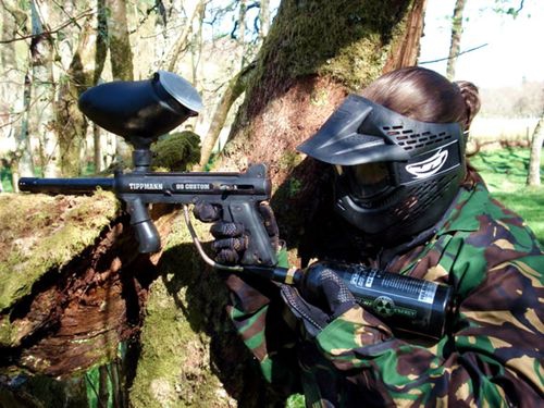 Пейнтбол в поселке Спас-Каменка