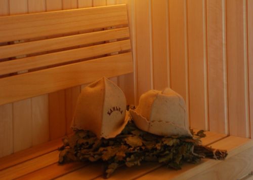 Сауна в коттедже в поселке Спас-Каменка