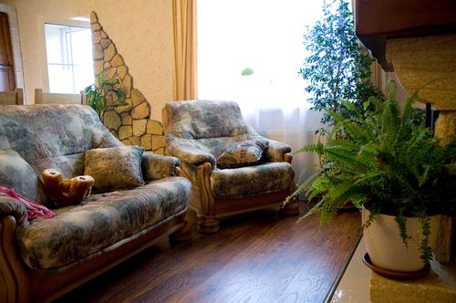 Обстановка в коттедже