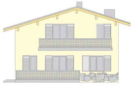 Двухэтажный коттедж