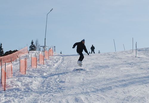 Поездка на горнолыжном в коттеджном склоне поселке Спас-Каменка