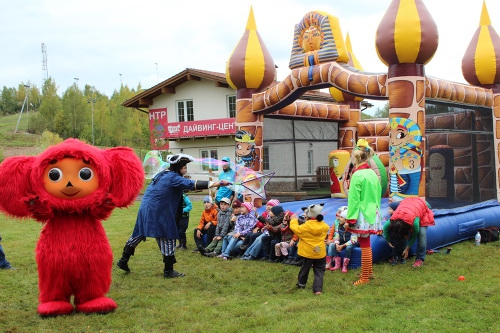 Надувной замок в Спас-Каменке