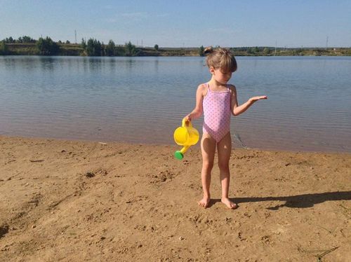 Прекрасные пляжи в поселке Спас-Каменка