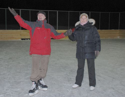 Каток в Спас-Каменке