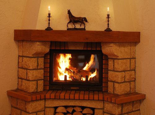 Уютный камин