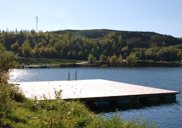 Понтон в зоне отдыха