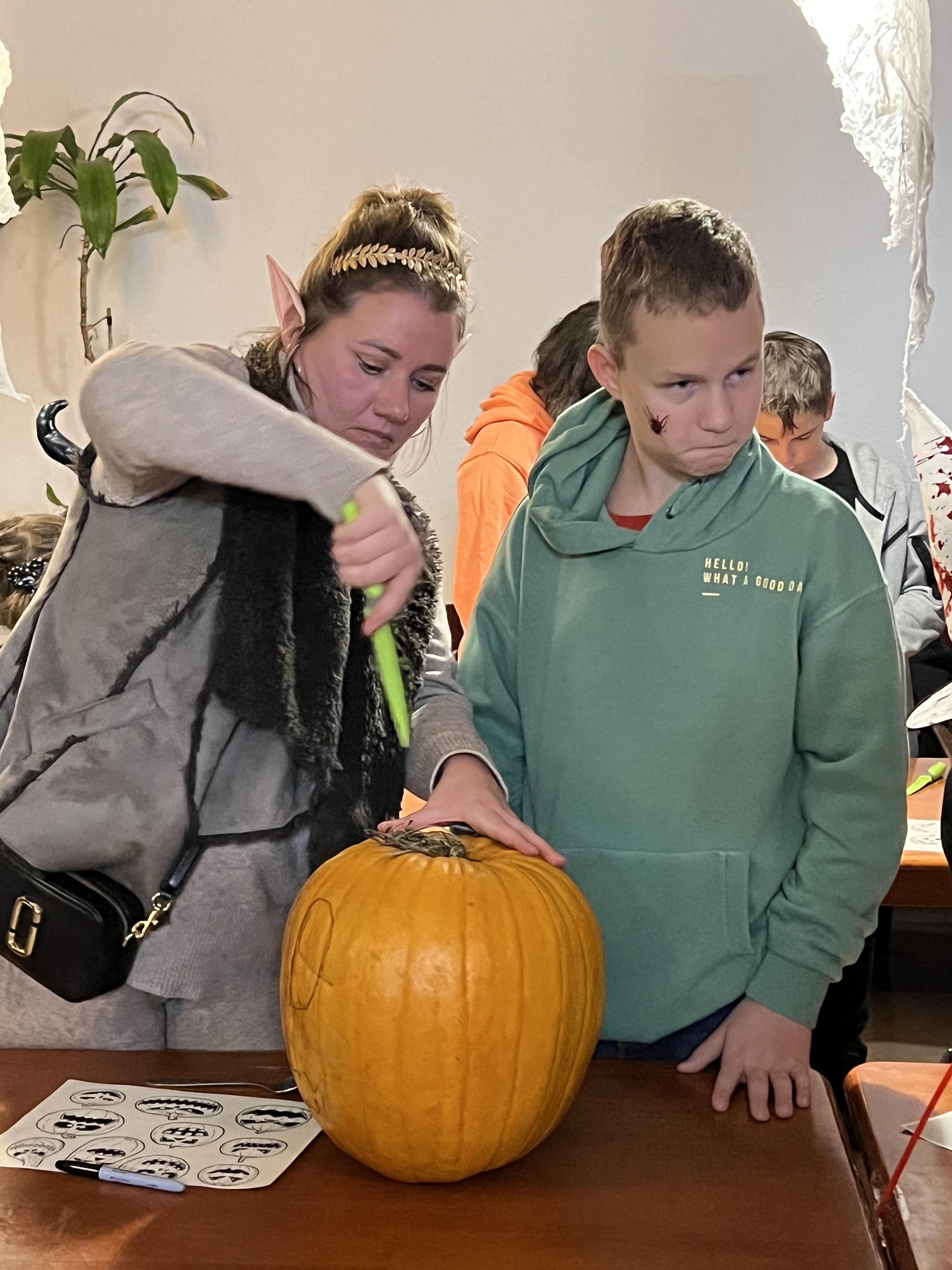 Мастер класс Хэллоуинн 22 в Спас-Каменке