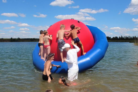 Водный аттракцион для детей!