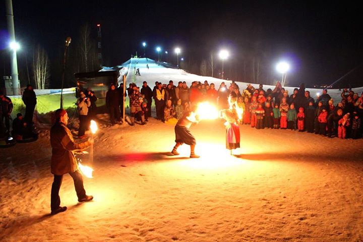 Сжигаем Масленицу