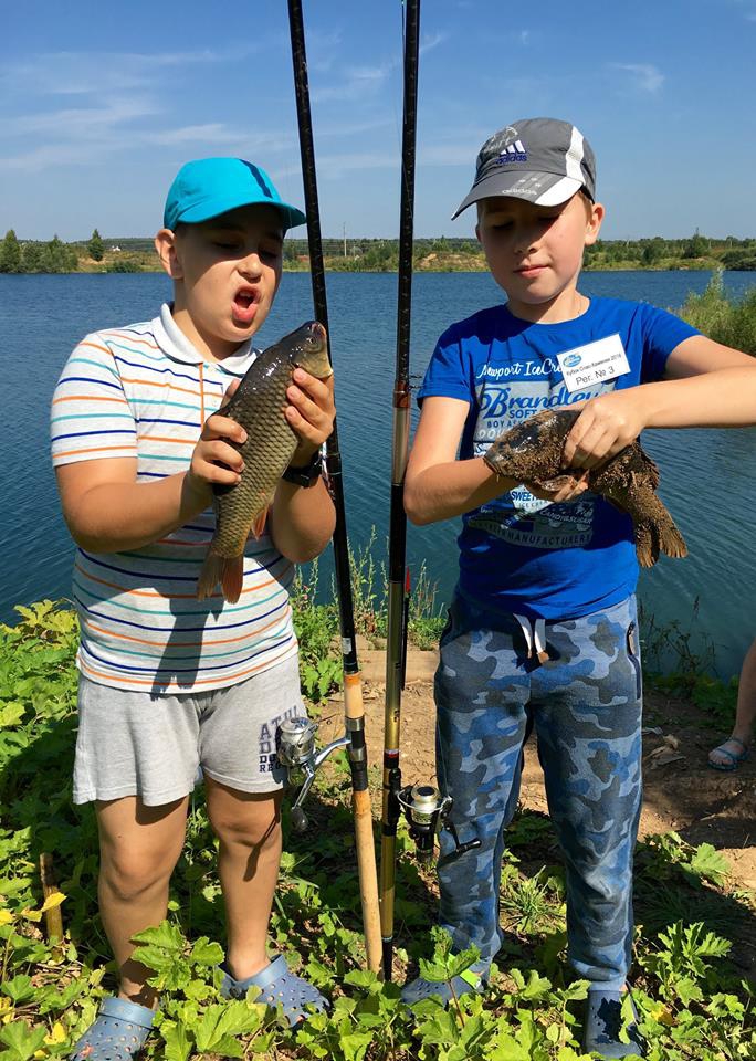 Кубок по рыбной ловле Удачная рыбалка в Спас-Каменке