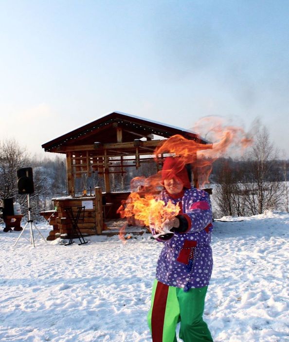 Рождественский огонь