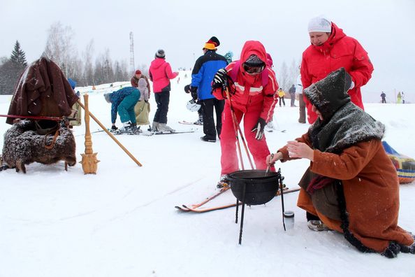 23 февраля на Спас-Каменке