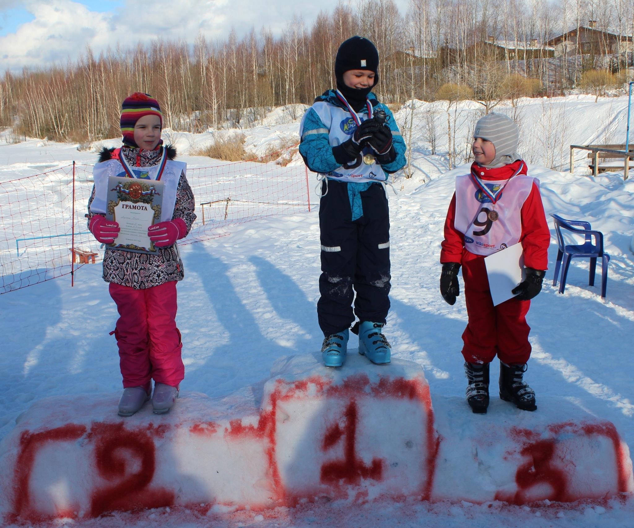 Победители в возрастной категории 5-7 лет