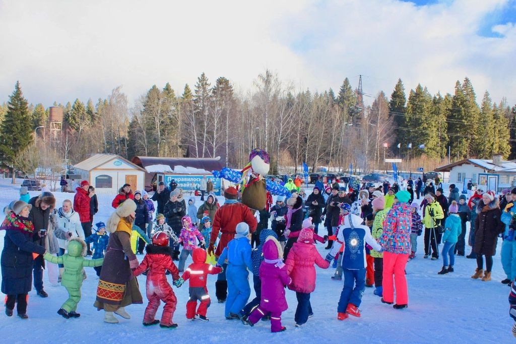 Проводы зимы 2019 Масленица в Спас-Каменке 2019