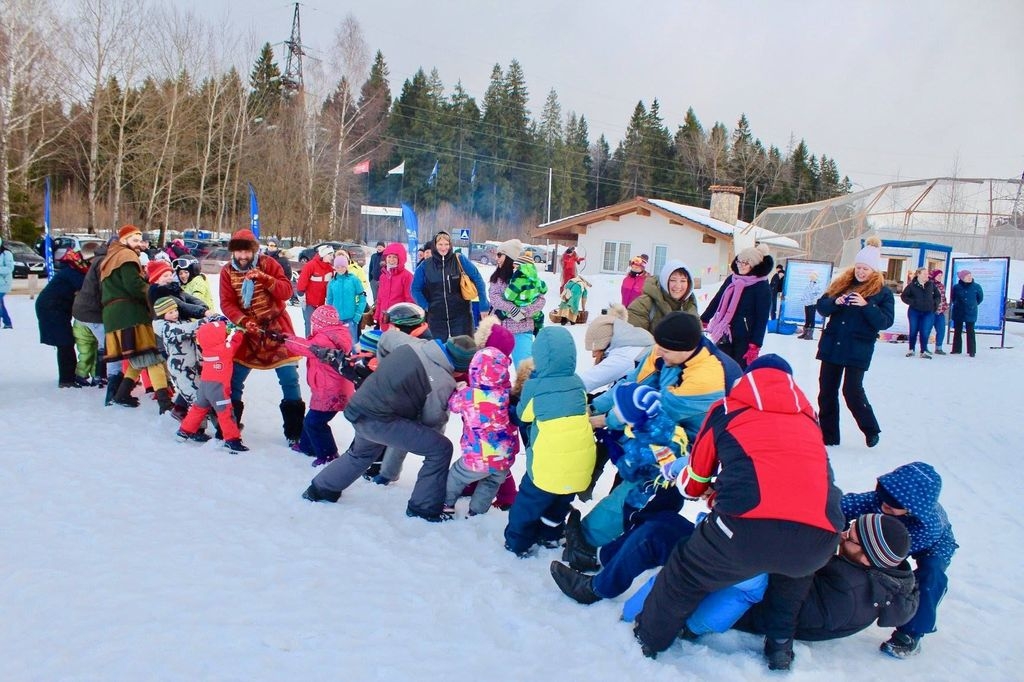 Веселые игры на Масленицу Масленица в Спас-Каменке 2019