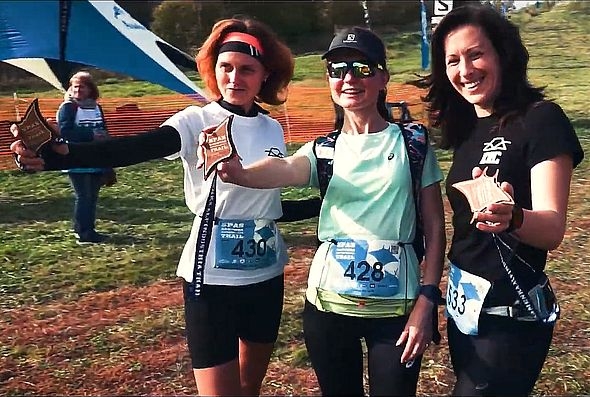 Участницы Спас-Каменка трейл
