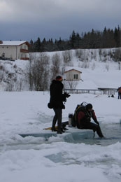 Спас-Каменка. В полном обмундировании.