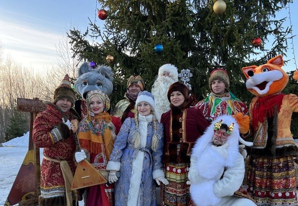 Новый год в Спас-Каменке Новогодние гулянья в Спас-Каменке!